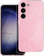 Etui i futerały do telefonów - OEM Futerał CLEAR CASE 2 mm BLINK do SAMSUNG S24 Ultra różowy - miniaturka - grafika 1