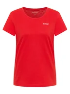 Koszulki i topy damskie - Mustang T-Shirt Alma 1016748 Czerwony Regular Fit - miniaturka - grafika 1