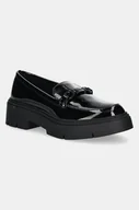 Półbuty damskie - Aldo półbuty RONNY damskie kolor czarny na płaskim obcasie 13912776 - miniaturka - grafika 1