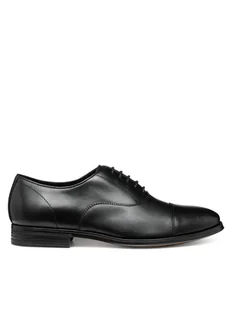 Geox Półbuty U Rezzonico U558QB 00043 C9999 Czarny - Półbuty męskie - miniaturka - grafika 1