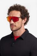 Okulary przeciwsłoneczne - Carrera okulary przeciwsłoneczne męskie kolor czerwony - miniaturka - grafika 1