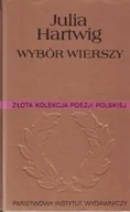 Poezja - Hartwig Wybór wierszy - miniaturka - grafika 1