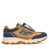 Buty dla chłopców - Sneakersy Pepe Jeans Peak Bole B PBS600002 Brązowy - miniaturka - grafika 1