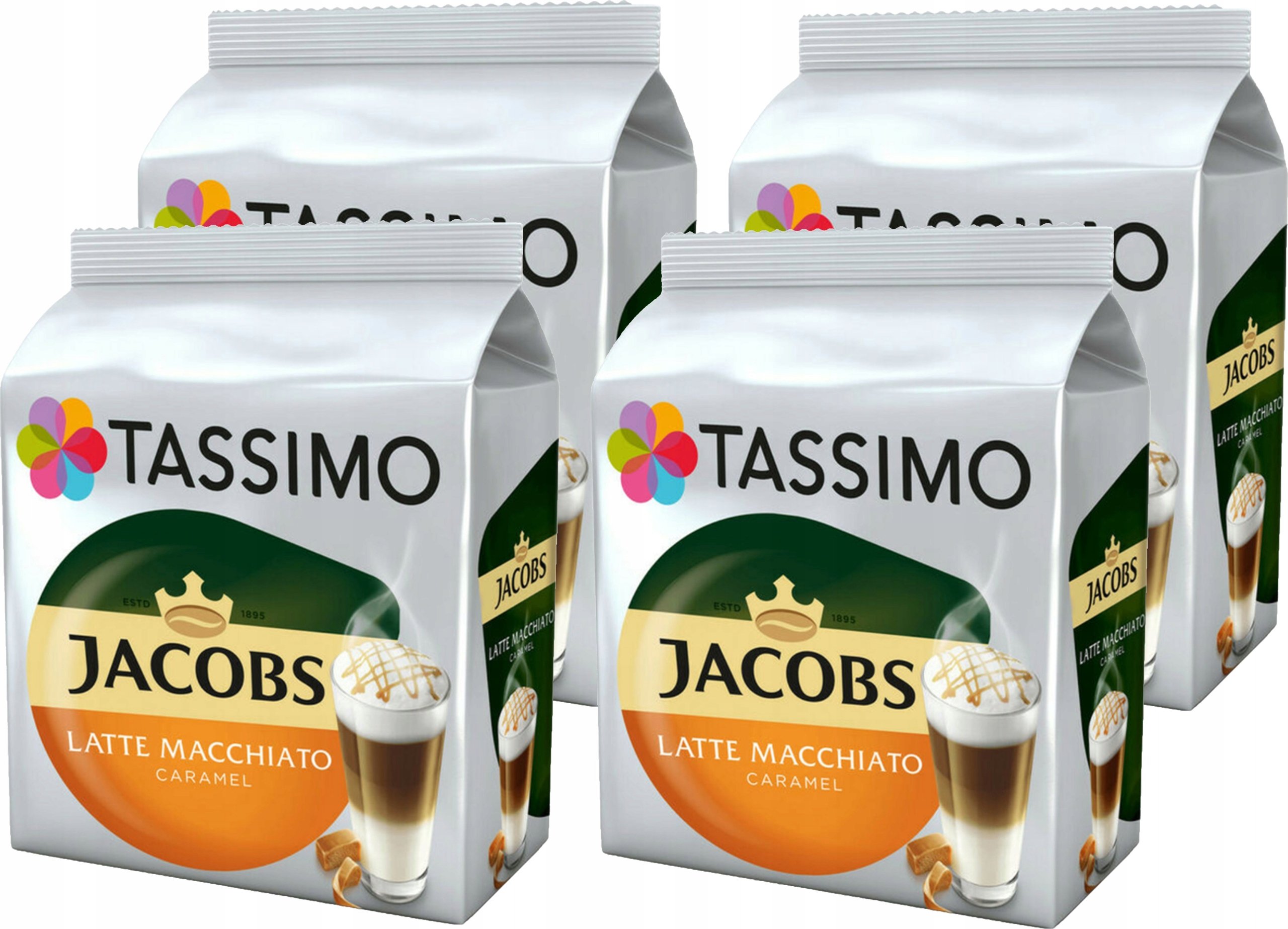 Kapsułki Tassimo Latte Macchiato Caramel 4 x 8