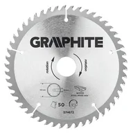 Tarcze do pił - Graphite tarcza do drewna 190mm 50 zębów widia 57H672 - miniaturka - grafika 1
