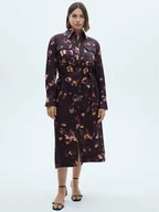 Sukienki - Mango Sukienka koszulowa Bosco 77037721 Kolorowy Regular Fit - miniaturka - grafika 1
