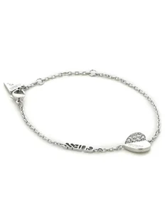 Guess Bransoletka Lovely Guess JUBB03 036JW Srebrne rodowanie - Bransoletki - miniaturka - grafika 1