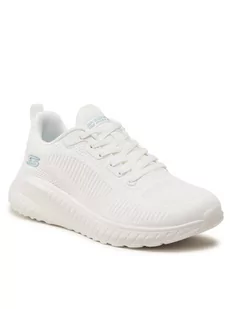 Skechers Buty BOBS SPORT Face Off 117209/OFWT Biały - Buty sportowe damskie - miniaturka - grafika 1