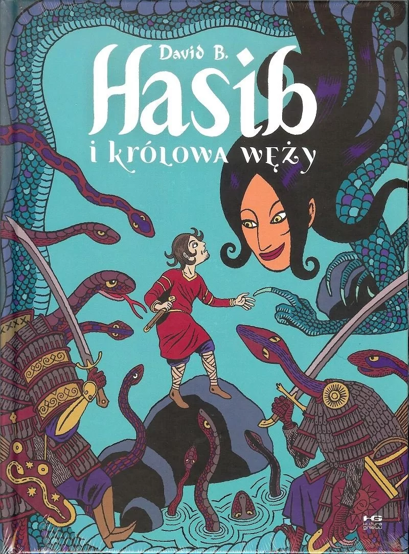 Kultura gniewu Hasib i królowa węży - David B.