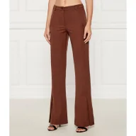 Spodnie damskie - Patrizia Pepe Spodnie | flare fit - miniaturka - grafika 1