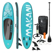 Deski SUP i akcesoria - Deska surfingowa Stand Up Paddle Board Turkusowy Makani 320x82x15cm - miniaturka - grafika 1