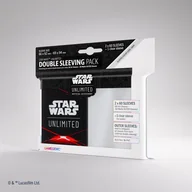 Akcesoria do gier planszowych - Gamegenic: Star Wars Unlimited - Double Sleeving Pack - Space Red - gra - miniaturka - grafika 1