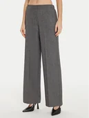Spodnie damskie - Imperial Spodnie materiałowe P4L0IEI Szary Wide Leg - miniaturka - grafika 1