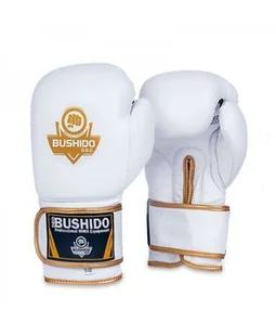 DBX BUSHIDO RĘKAWICE BOKSERSKIE ZE SKÓRY- BUSHIDO - BIAŁE 10 OZ Model: DBD-B-2 1BU-148 - Rękawice do ćwiczeń - miniaturka - grafika 1