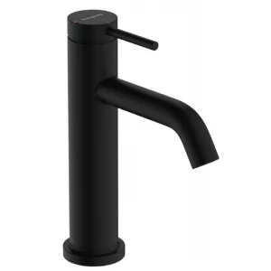 HANSGROHE 73314670 Tecturis S Jednouchwytowa bateria umywalkowa 110 CoolStart z kompletem odpływowym Czarny Matowy - Baterie umywalkowe - miniaturka - grafika 1