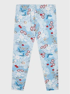 Guess Legginsy K3RB03 J1313 Kolorowy Slim Fit - Legginsy - miniaturka - grafika 1