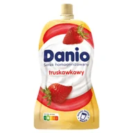 Desery mleczne - Danio Serek truskawka 120 g - miniaturka - grafika 1