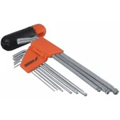 Klucze i nasadki - Dedra Klucze sześciokątne uchylne 0653 - miniaturka - grafika 1