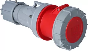 PCE Gniazdo siłowe zasilające przenośne Twist IP67 63A 400V 3P+Z+N 235-6 - Osprzęt siłowy - miniaturka - grafika 3