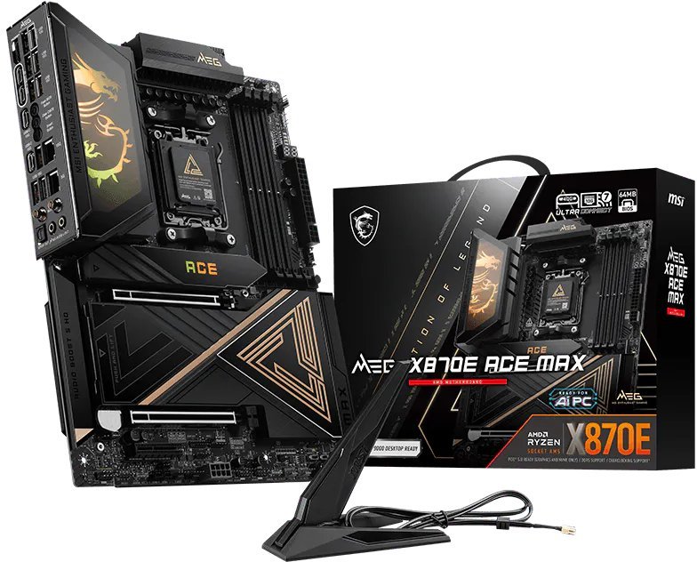 MSI MEG X870E ACE MAX AM5 4xDDR5 4xSATA 5xM.2 7E85-001R