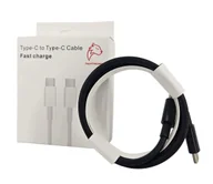 Kable USB - Kabel Pantherise USB typ C - USB typ C 1m czarny USB-C -> USB-C WYTRZYMAŁY - miniaturka - grafika 1