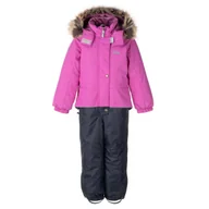 Kombinezony dla dzieci - Dziewczęcy kombinezon zimowy HAILI fuksja Lenne r.110 - miniaturka - grafika 1