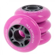 Akcesoria do skatingu - Nils EXTREME KÓŁKA DO ŁYŻWOROLEK PU 72X24 82A 4SZT RÓŻ EXTREME ZADZWOŃ 600-555-801 ! 16-30-055 - miniaturka - grafika 1
