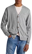 Swetry męskie - Pepe Jeans Andre sweter męski, Szary (szary Marl), XL - miniaturka - grafika 1
