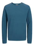 Swetry męskie - Jack & Jones Sweter w kolorze niebieskim - miniaturka - grafika 1