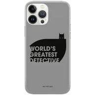 Etui i futerały do telefonów - Etui do Apple IPHONE 5/5S/SE Batman 051 DC Nadruk pełny Szary - miniaturka - grafika 1