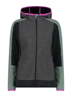 Kurtki i kamizelki sportowe damskie - CMP Kurtka funkcyjna w kolorze szaro-zielonym - miniaturka - grafika 1