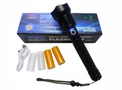 Latarki - Latarka XHP90 Taktyczna Mocna Led Zoom Usb - miniaturka - grafika 1