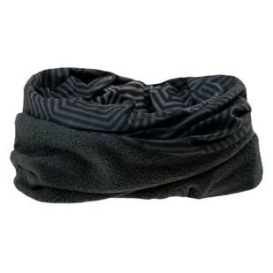Chusta ocieplana HI-TEC RINE 82281-BLK/OPT IL – Czarny - Szaliki i chustki dla dzieci - miniaturka - grafika 1