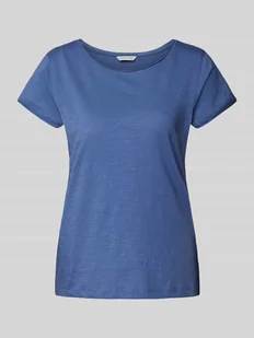 T-shirt o kroju regular fit z czystej bawełny - Koszulki i topy damskie - miniaturka - grafika 1