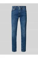 Spodnie męskie - Jeansy o kroju slim fit z 5 kieszeniami model WARP - Only & Sons - miniaturka - grafika 1