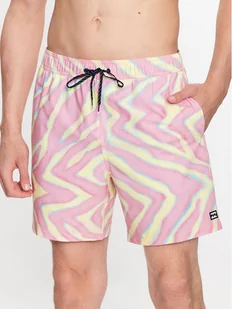 Billabong Szorty kąpielowe Sundays ABYJV00103 Różowy Regular Fit - Kąpielówki męskie - miniaturka - grafika 1