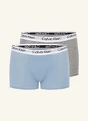 Majtki dla dzieci - Calvin Klein Bokserki Icon Cotton Stretch, 2 Szt. blau - miniaturka - grafika 1