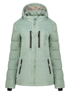 Kurtki damskie - Geographical Norway Kurtka zimowa "Beachwood" w kolorze miętowym - miniaturka - grafika 1