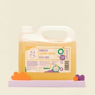 Kosmetyki kąpielowe dla dzieci - Bombelek Refill 2L Naturalne Mydło w Płynie Łagodne od 1. dnia życia - miniaturka - grafika 1
