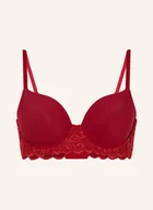 Biustonosze - Hanro Biustonosz Usztywniany Moments rot - miniaturka - grafika 1