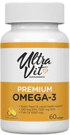 Suplementy naturalne - Suplement diety Ultra Vit Premium Omega-3 60 kapsułek (5060730361364) - miniaturka - grafika 1