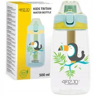 Butelki dla niemowląt - BUTELKA NA WODĘ BIDON DLA DZIECKA NAPÓJ DO SZKOŁY SPORTOWA TRITAN 500 ML - miniaturka - grafika 1