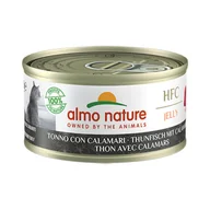 Mokra karma dla kotów - Almo Nature HFC Jelly - tuńczyk z kalmarami 70 g ZH_01996 - miniaturka - grafika 1