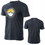 Koszulki męskie - Koszulka męska HI-TEC t-shirt krótki rękaw bawełniana casual sportowa XL - miniaturka - grafika 1