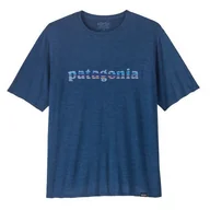 Koszulki sportowe męskie - Koszulka męska Patagonia M's Cap Cool Daily Graphic Shirt Rozmiar: M / Kolor: ciemnoniebieski - miniaturka - grafika 1