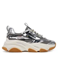 Sneakersy damskie - Sneakersy Steve Madden Possession-E SM19000033 Srebrny - miniaturka - grafika 1