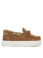 Buty dla chłopców - Mayoral Mokasyny 41670 Brązowy - miniaturka - grafika 1