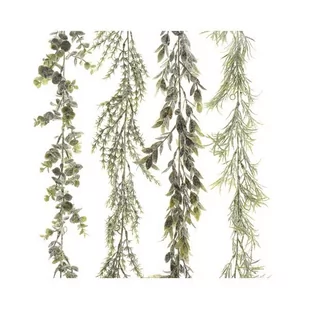 Girlanda zielona świąteczna ośnieżona 180cm x1 - Ozdoby bożonarodzeniowe - miniaturka - grafika 1