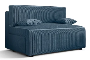 Niebieska tapicerowana sofa rozkładana K4-H47 - Sofy i kanapy Niebieska tapicerowana sofa rozkładana K4-H47 - Sofy i kanapy - miniaturka - grafika 1