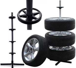 Stojak Na Koła Opony Stelaż Do Przechowywania Kół - Akcesoria motoryzacyjne - miniaturka - grafika 1